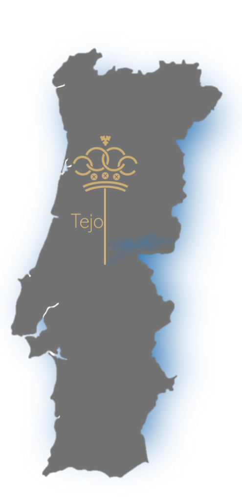 Tejo region map