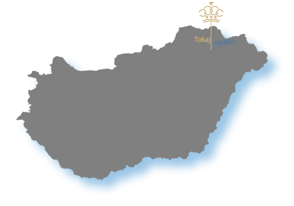 Tokaj region map
